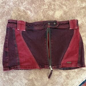 Urban Outfitters Red Mini Skirt Casual Night Out